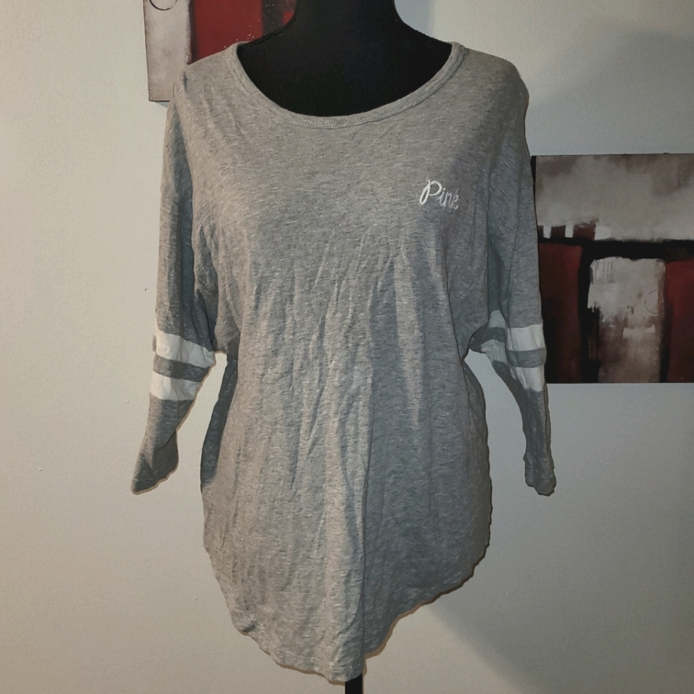 PINK Victoria's Secret 3/4 sleeve shirt